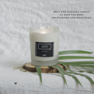 Hope M&M Candle